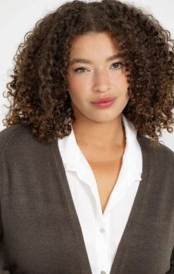 Toscane Boutique Cardigan uni| Pulls & Cardigans