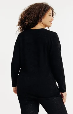 Toscane Boutique Cardigan uni zippé| Pulls & Cardigans