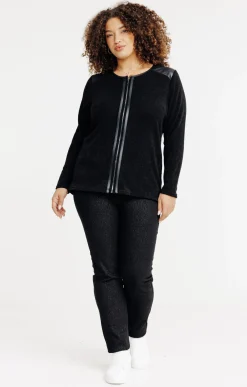Toscane Boutique Cardigan uni zippé| Pulls & Cardigans