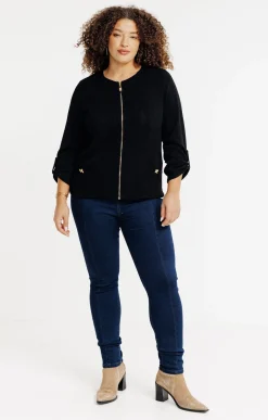 Toscane Boutique Cardigan zippé| Pulls & Cardigans