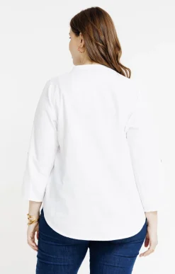 Toscane Boutique Chemise avec broderies anglaises| Chemisiers & Tuniques