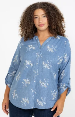Toscane Boutique Chemise brodée| Chemisiers & Tuniques