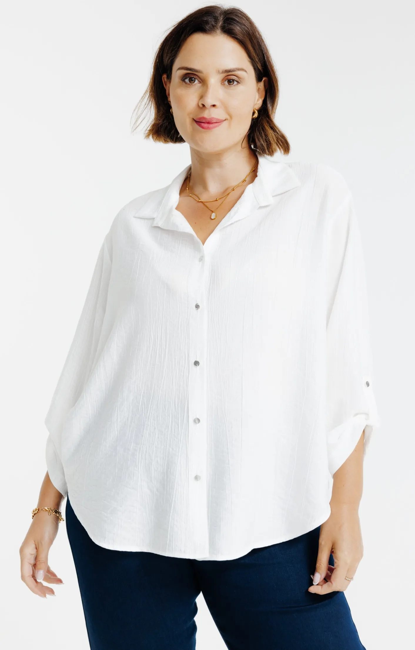 Toscane Boutique Chemise effet froissé| Chemisiers & Tuniques