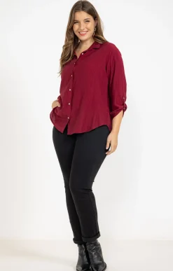Toscane Boutique Chemise effet froissé| Chemisiers & Tuniques