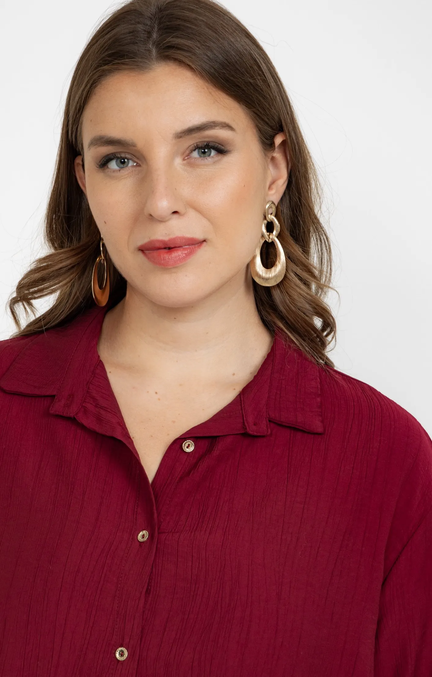Toscane Boutique Chemise effet froissé| Chemisiers & Tuniques