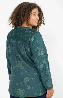 Toscane Boutique Chemise imprimée avec glitter| Chemisiers & Tuniques