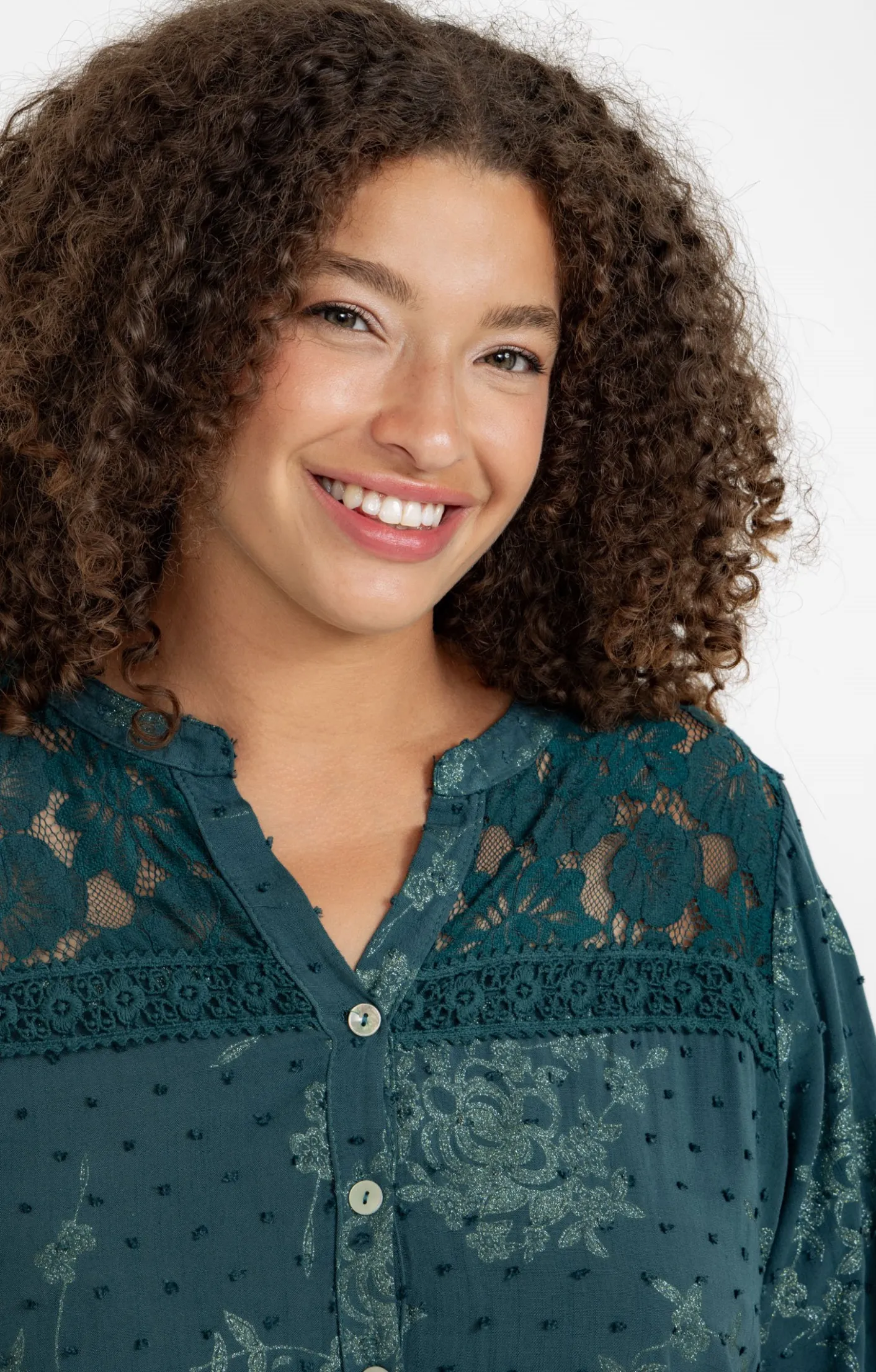 Toscane Boutique Chemise imprimée avec glitter| Chemisiers & Tuniques