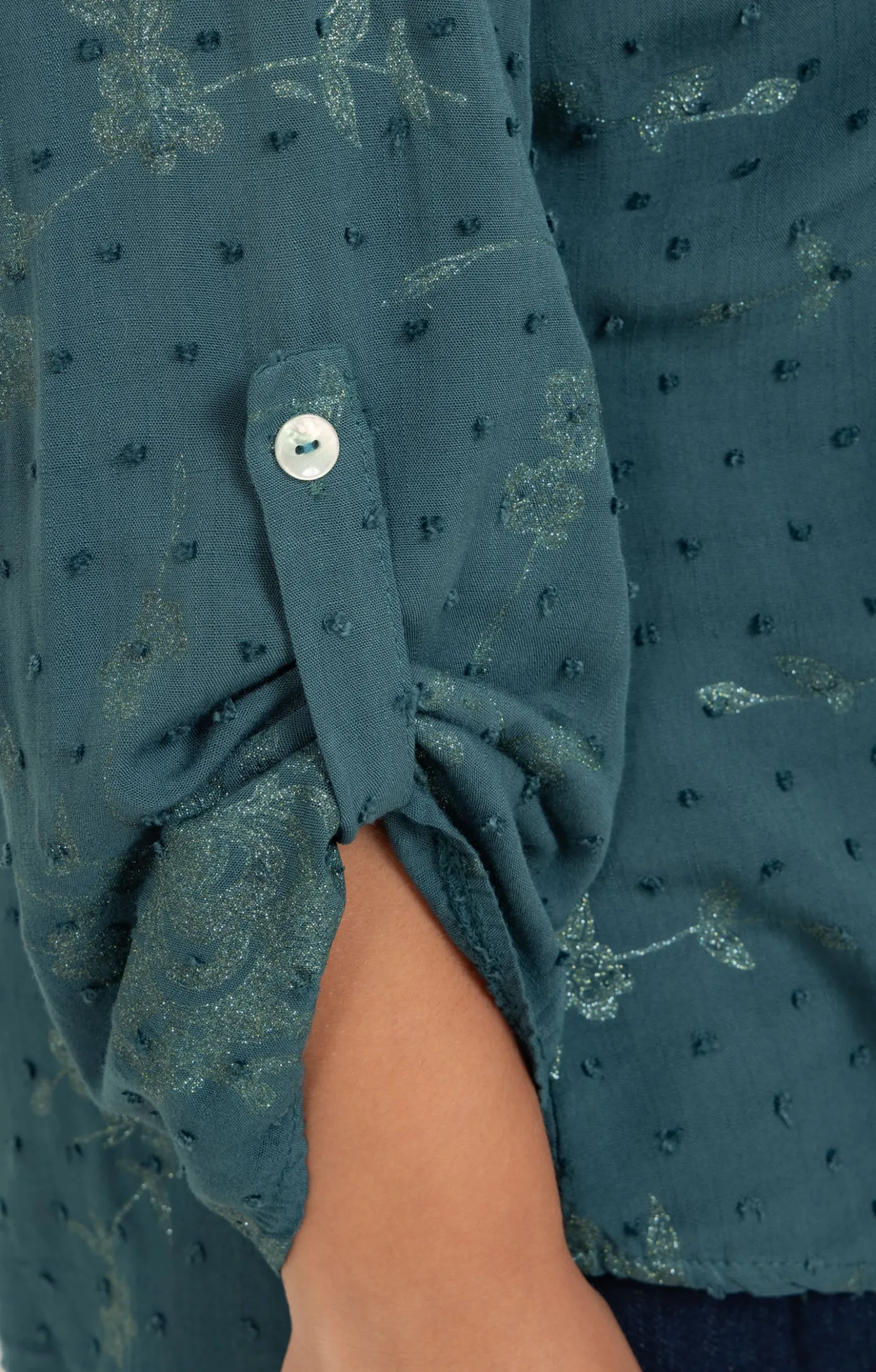 Toscane Boutique Chemise imprimée avec glitter| Chemisiers & Tuniques