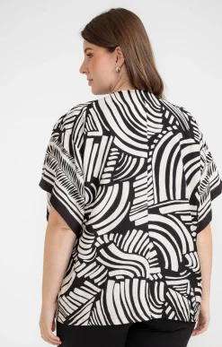 Toscane Boutique Chemise imprimée ouverte| Chemisiers & Tuniques