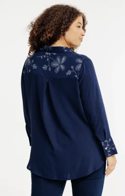 Toscane Boutique Chemise patch| Chemisiers & Tuniques