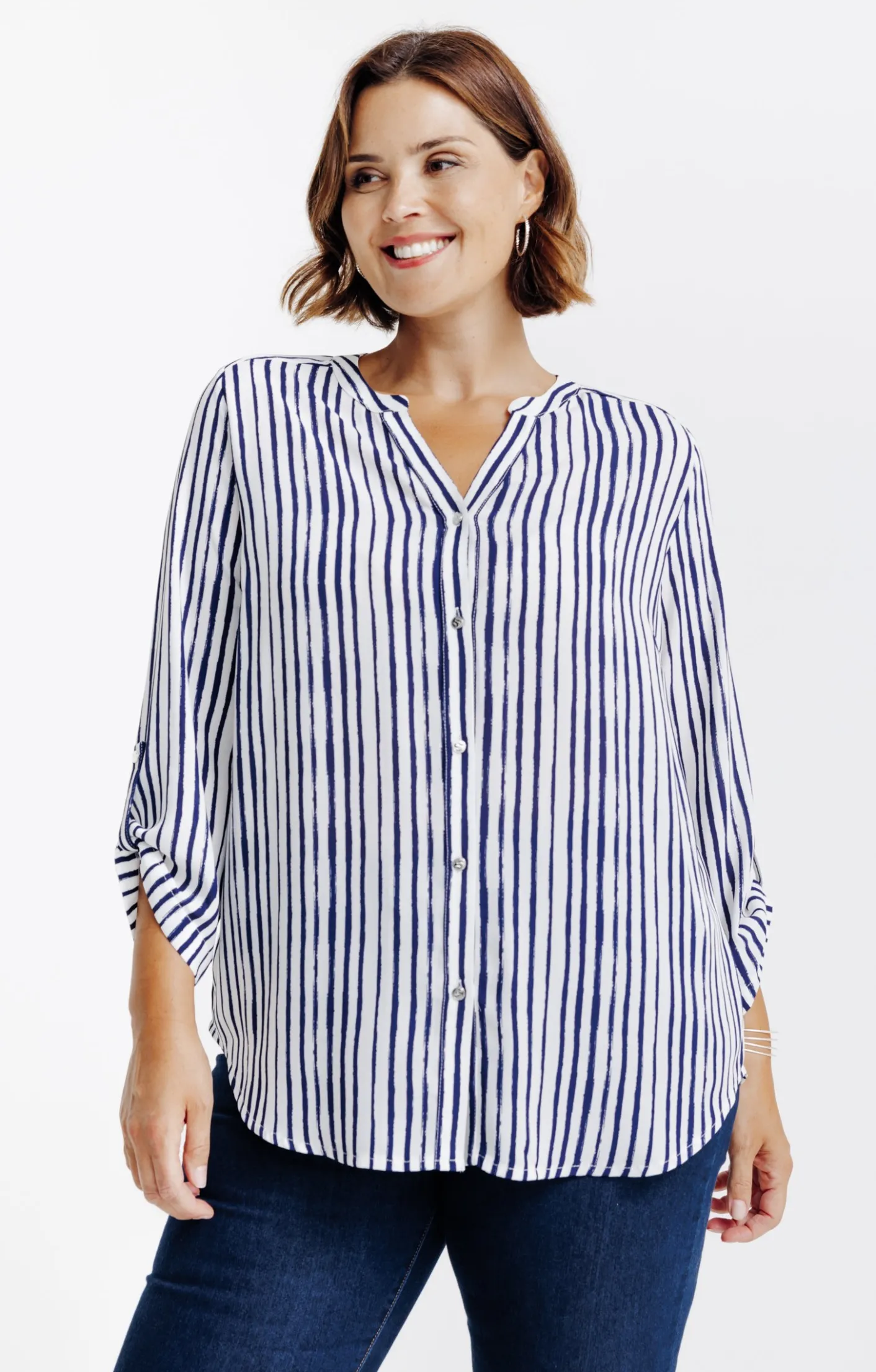 Toscane Boutique Chemise rayée| Chemisiers & Tuniques