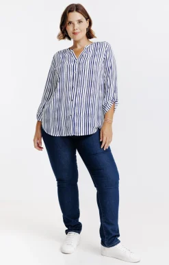 Toscane Boutique Chemise rayée| Chemisiers & Tuniques