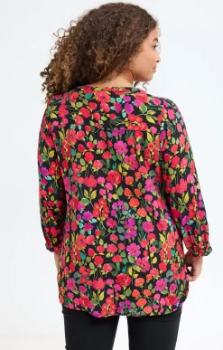 Toscane Boutique Chemisier imprimé fleuri| Chemisiers & Tuniques