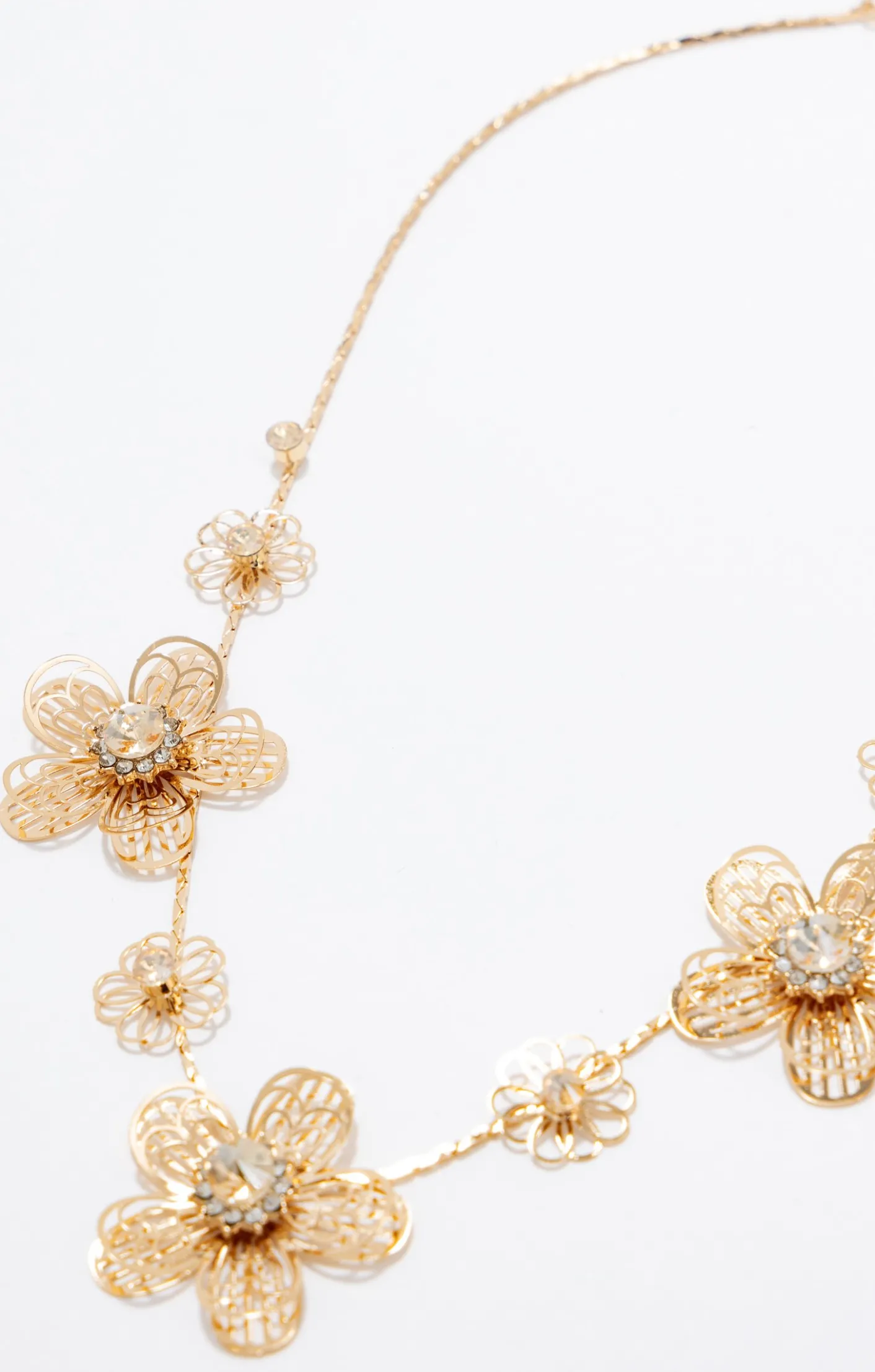 Toscane Boutique Collier ras-de-cou fleurs légères| Accessoires