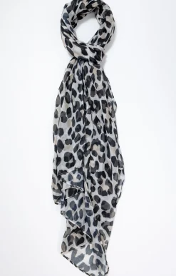 Toscane Boutique Foulard léger imprimé léopard| Accessoires