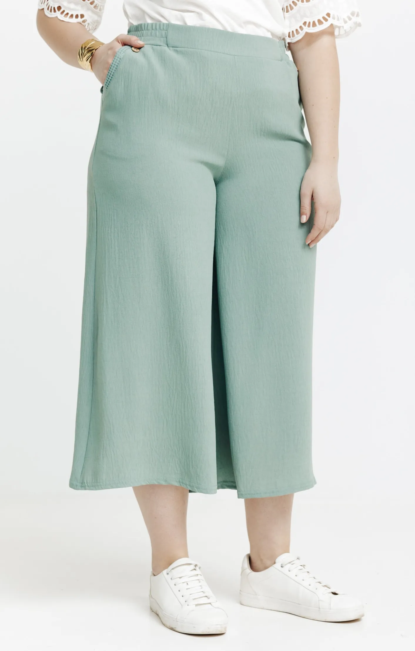 Toscane Boutique Jupe culotte à poches| Jupes