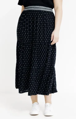 Toscane Boutique Jupon taille smockée tissu plumetis| Jupes
