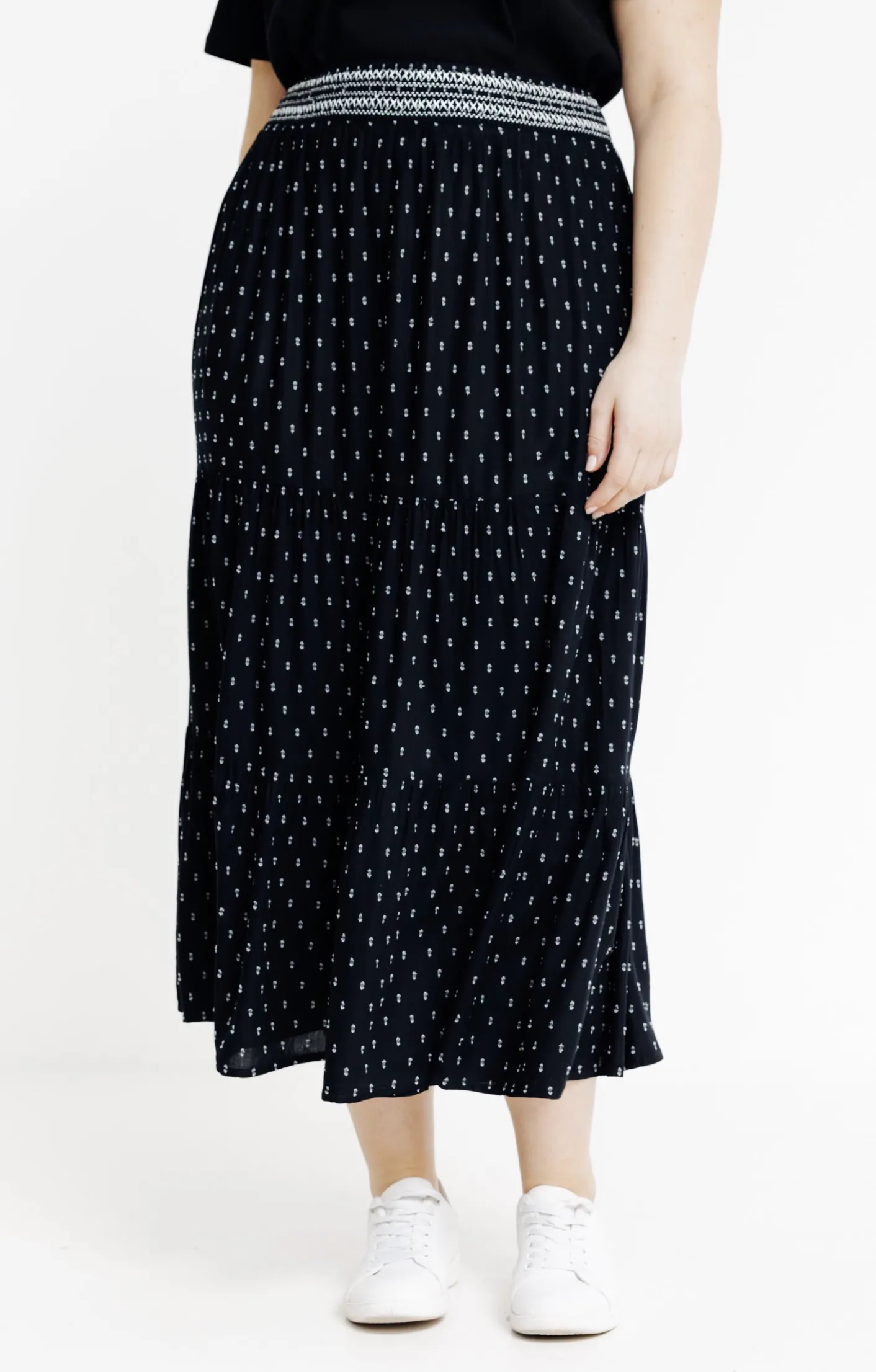 Toscane Boutique Jupon taille smockée tissu plumetis| Jupes