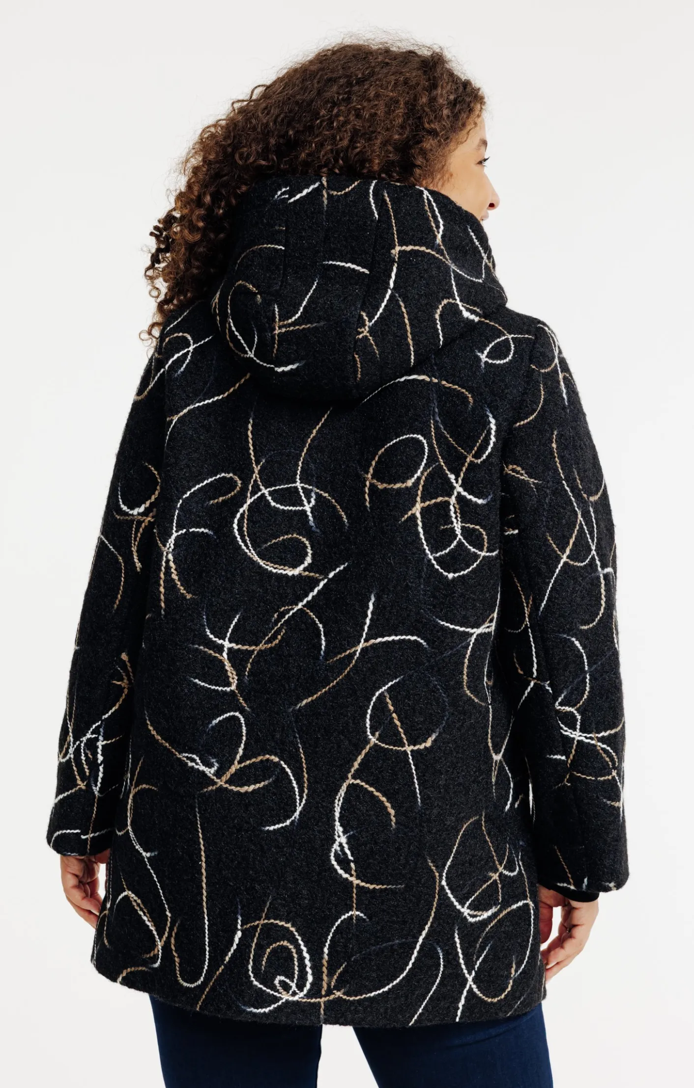 Toscane Boutique Manteau à capuche| Manteaux