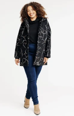 Toscane Boutique Manteau à capuche| Manteaux