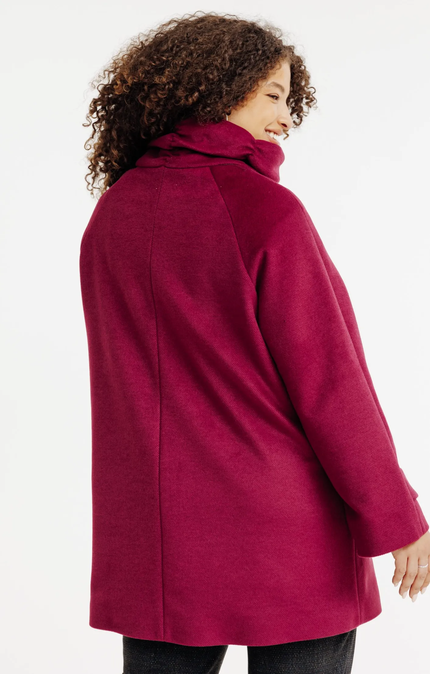 Toscane Boutique Manteau col boule| Manteaux