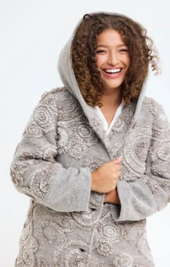 Toscane Boutique Manteau en lainage fantaisie| Manteaux