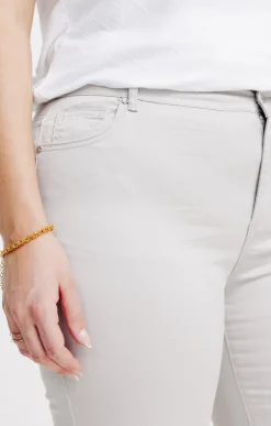 Toscane Boutique Pantacourt superstretch détail rivet| Pantalons