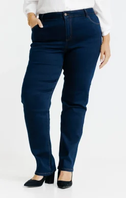 Toscane Boutique Pantalon 5 poches denim| Pantalons