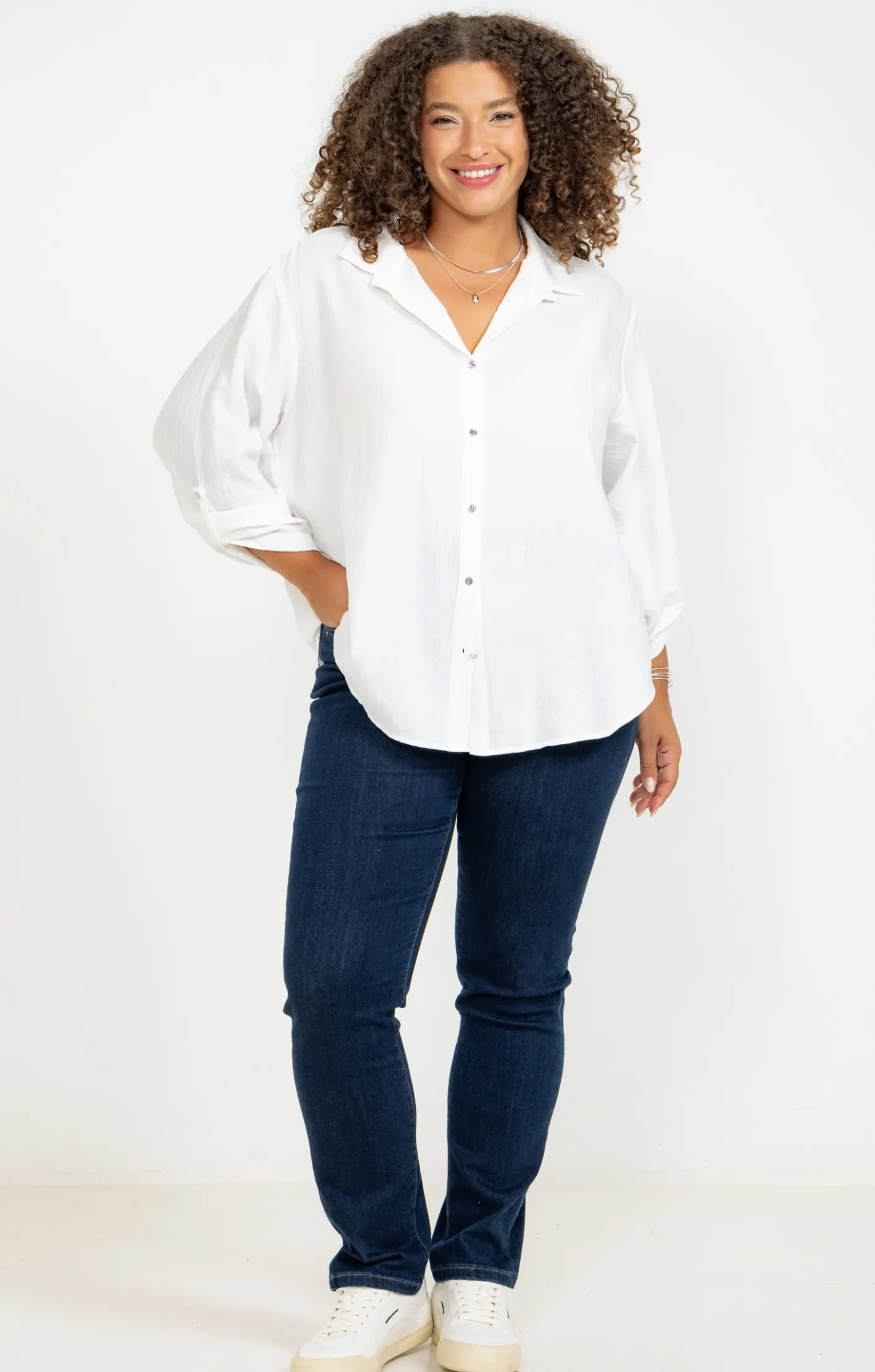Toscane Boutique Pantalon 5 poches droit en denim| Pantalons