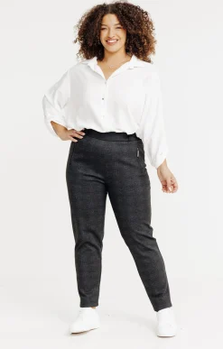 Toscane Boutique Pantalon de ville à carreaux| Pantalons