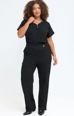 Toscane Boutique Pantalon de ville détail ceinture| Pantalons