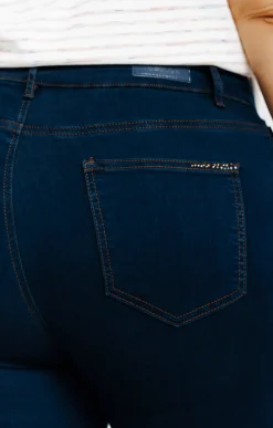 Toscane Boutique Pantalon droit denim| Pantalons