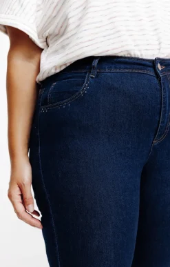 Toscane Boutique Pantalon droit denim| Pantalons