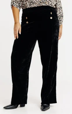 Toscane Boutique Pantalon droit velours| Pantalons