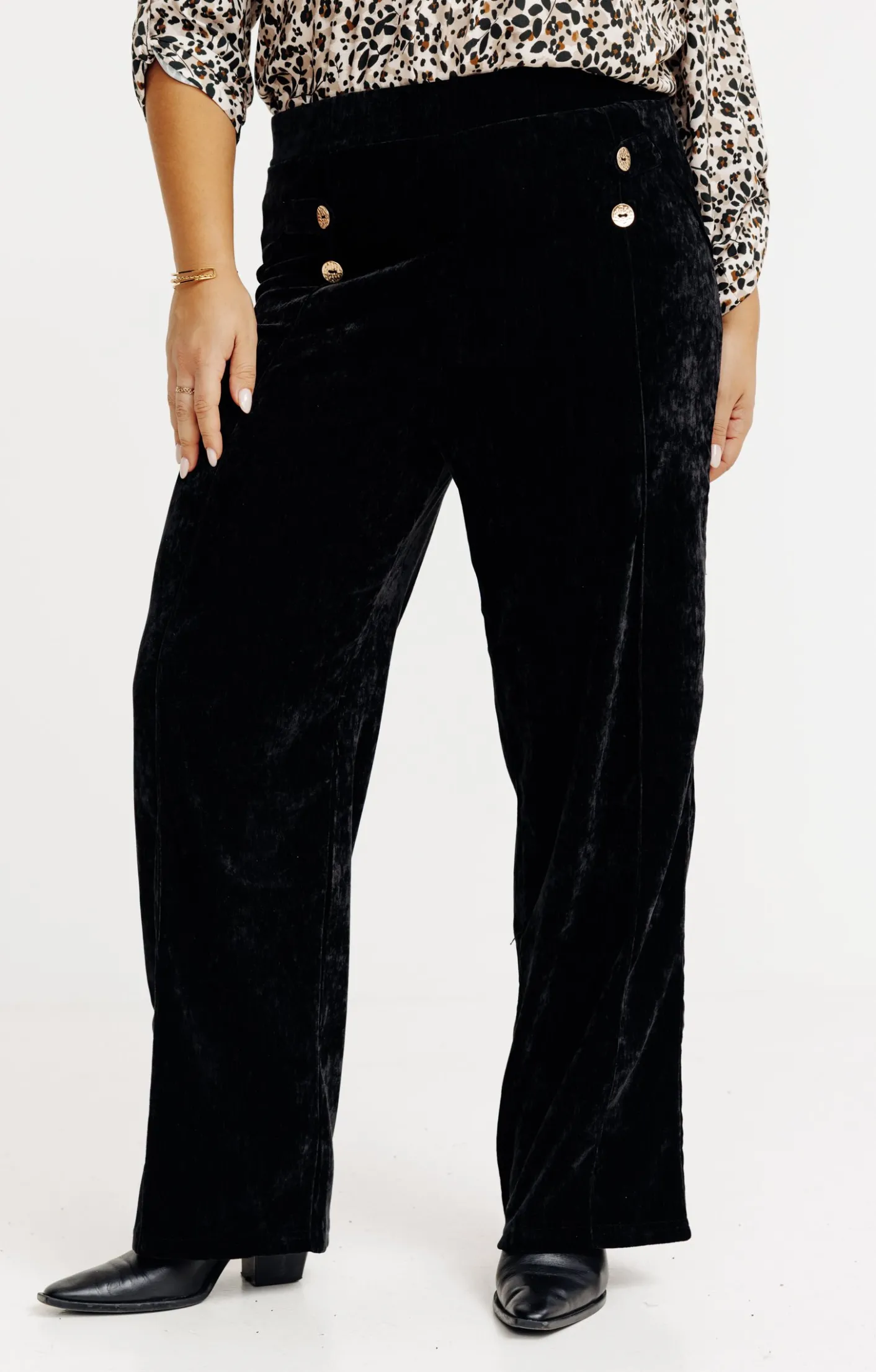 Toscane Boutique Pantalon droit velours| Pantalons