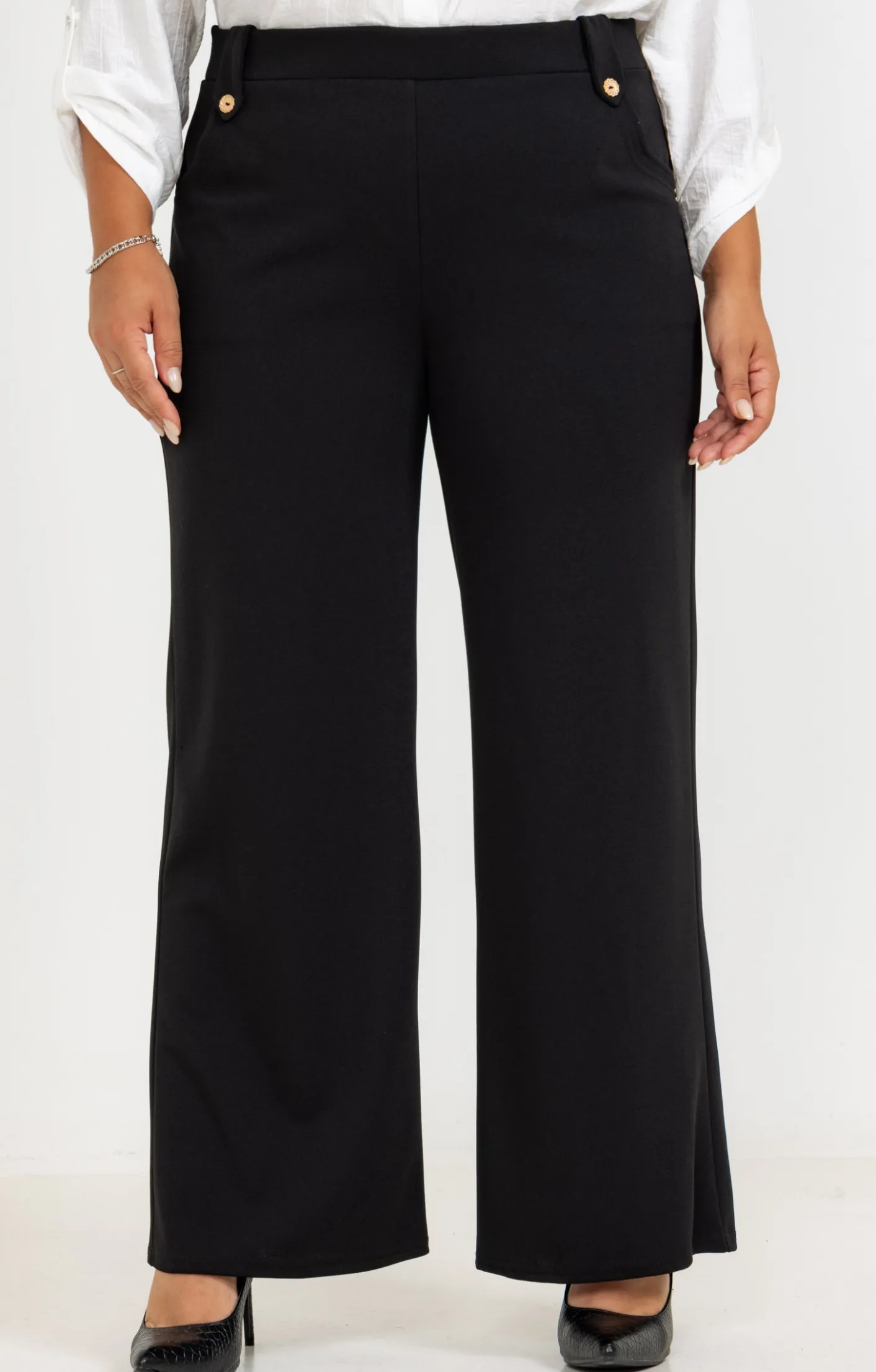 Toscane Boutique Pantalon large de ville| Pantalons