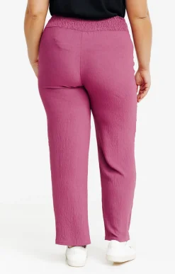 Toscane Boutique Pantalon large détail boutons coco| Pantalons