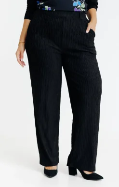 Toscane Boutique Pantalon maille froissée légère| Pantalons