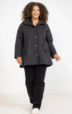 Toscane Boutique Parka légère à capuche| Parkas & Impers