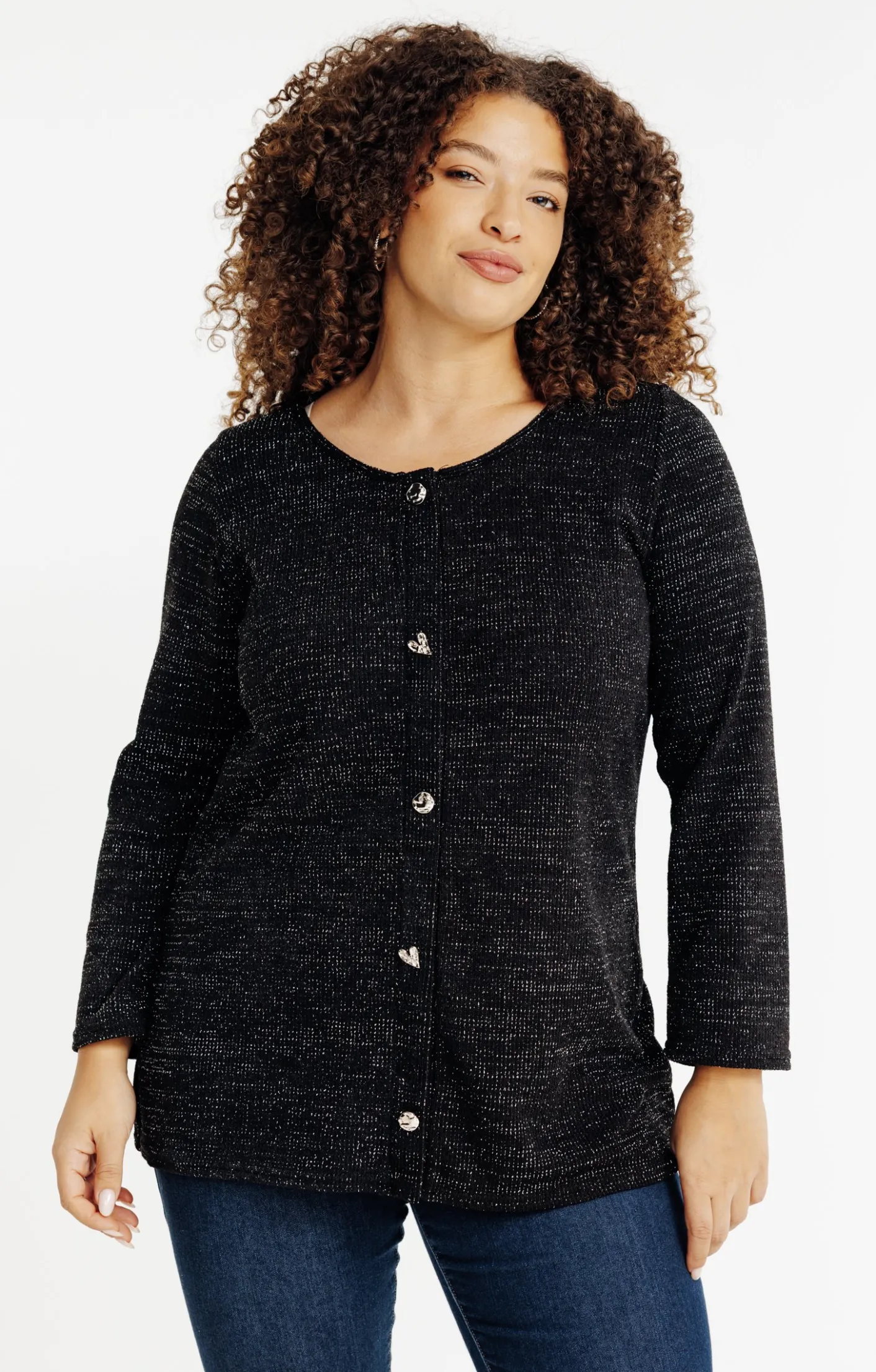 Toscane Boutique Pull avec bijoux fantaisies| Pulls & Cardigans