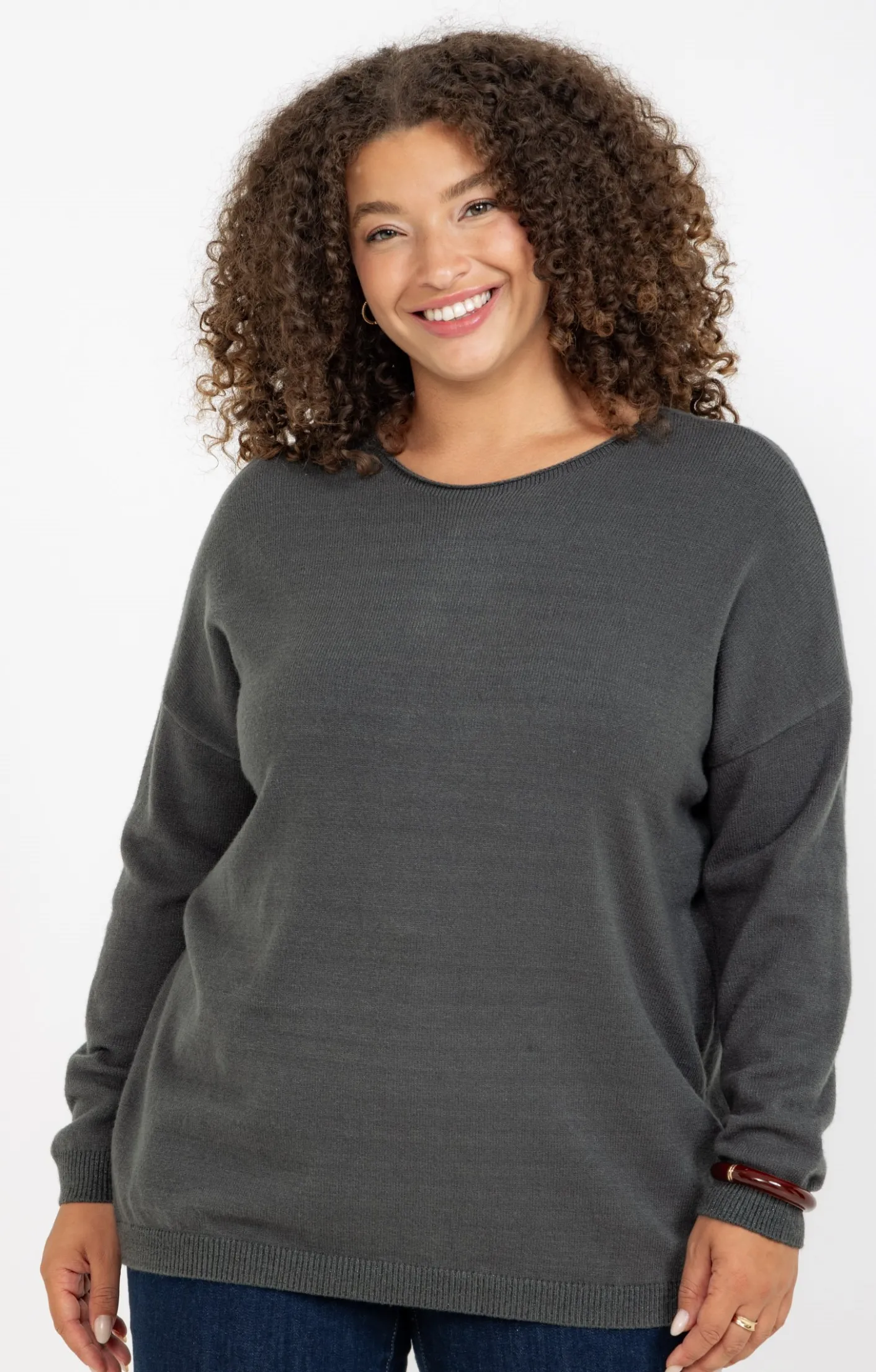 Toscane Boutique Pull avec boutons au dos| Pulls & Cardigans