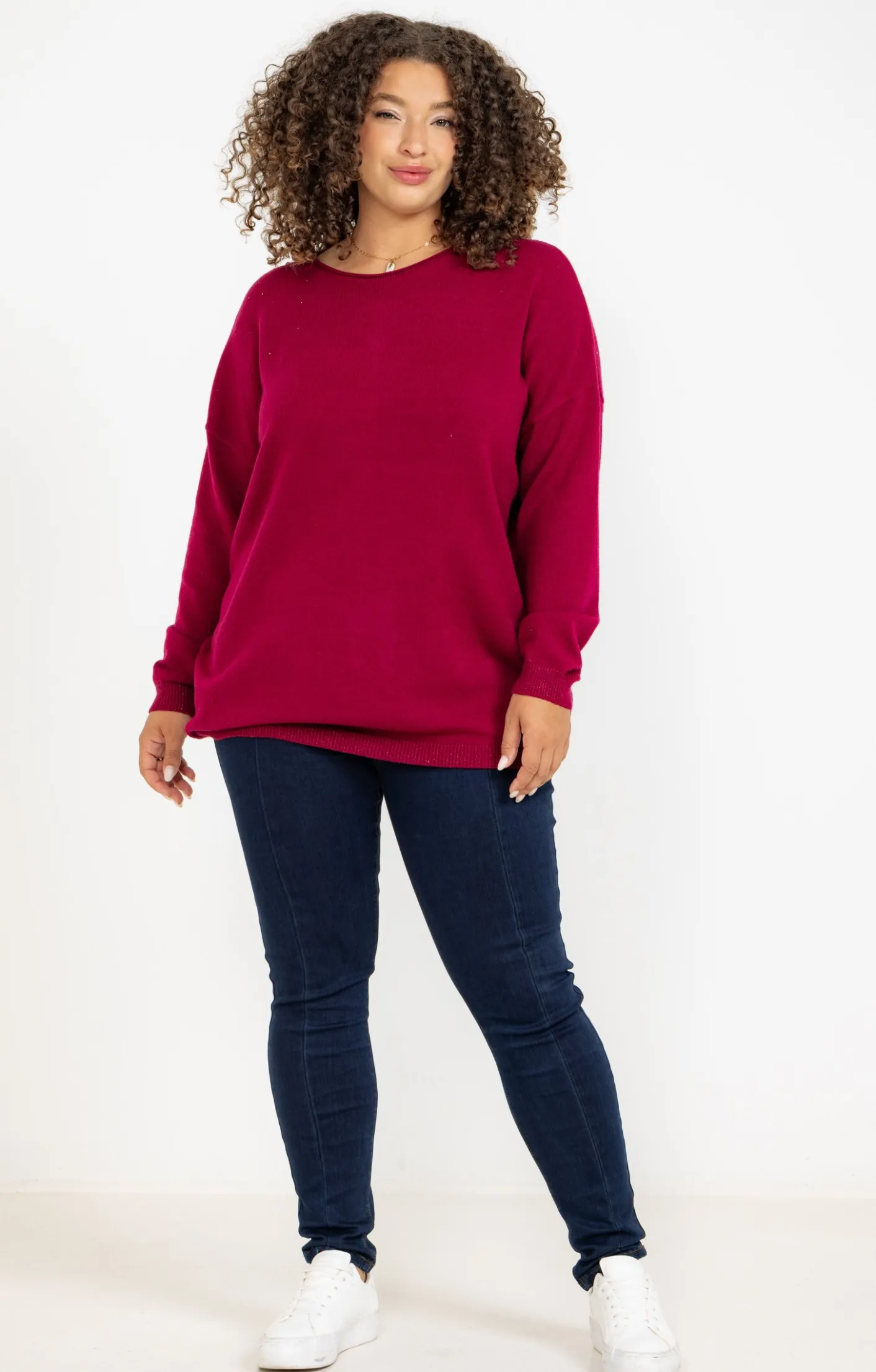 Toscane Boutique Pull avec boutons au dos| Pulls & Cardigans