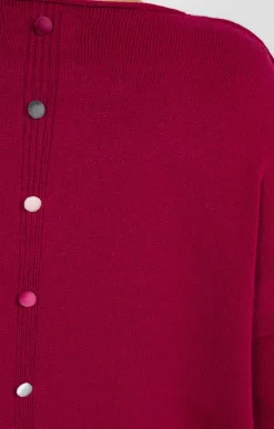 Toscane Boutique Pull avec boutons au dos| Pulls & Cardigans
