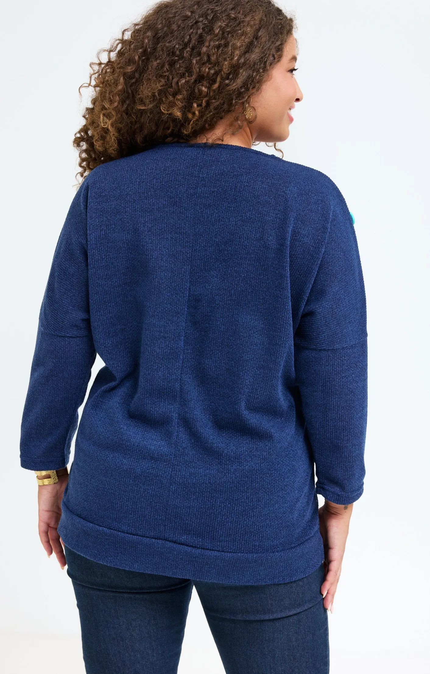 Toscane Boutique Pull avec boutons fantaisies| Pulls & Cardigans