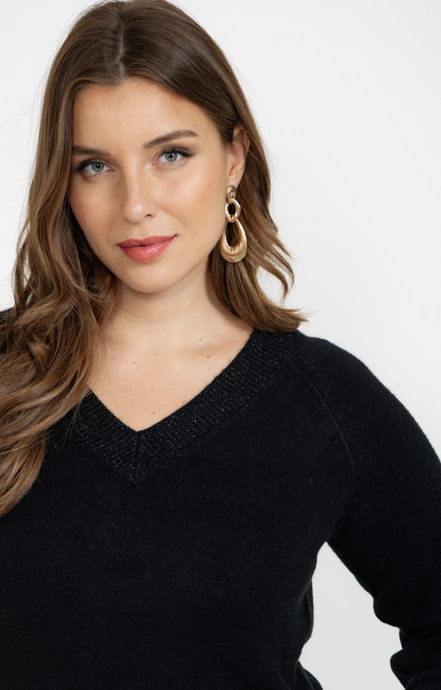 Toscane Boutique Pull avec fil fantaisie| Pulls & Cardigans
