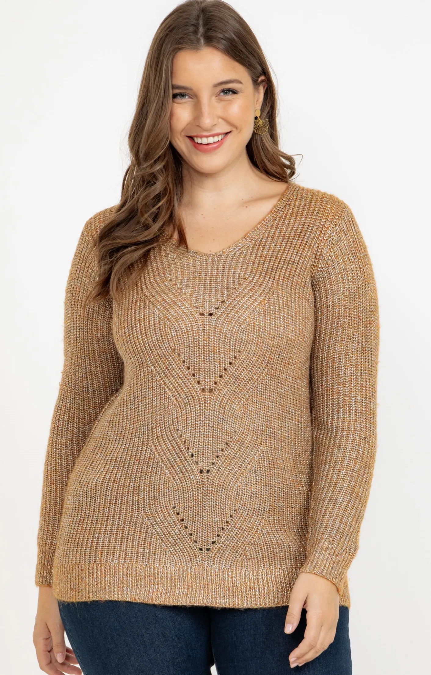 Toscane Boutique Pull col V| Pulls & Cardigans