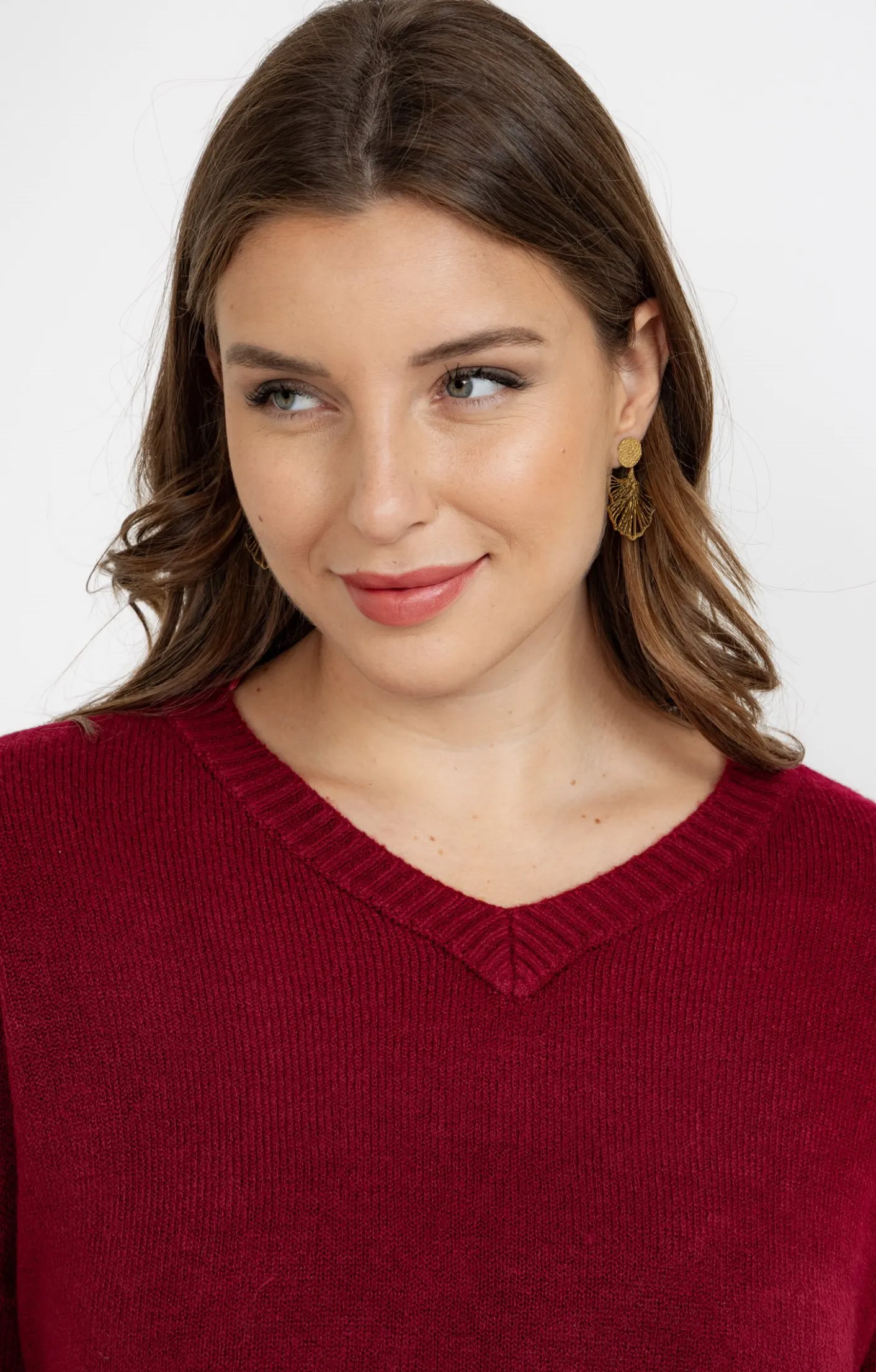 Toscane Boutique Pull col V| Pulls & Cardigans