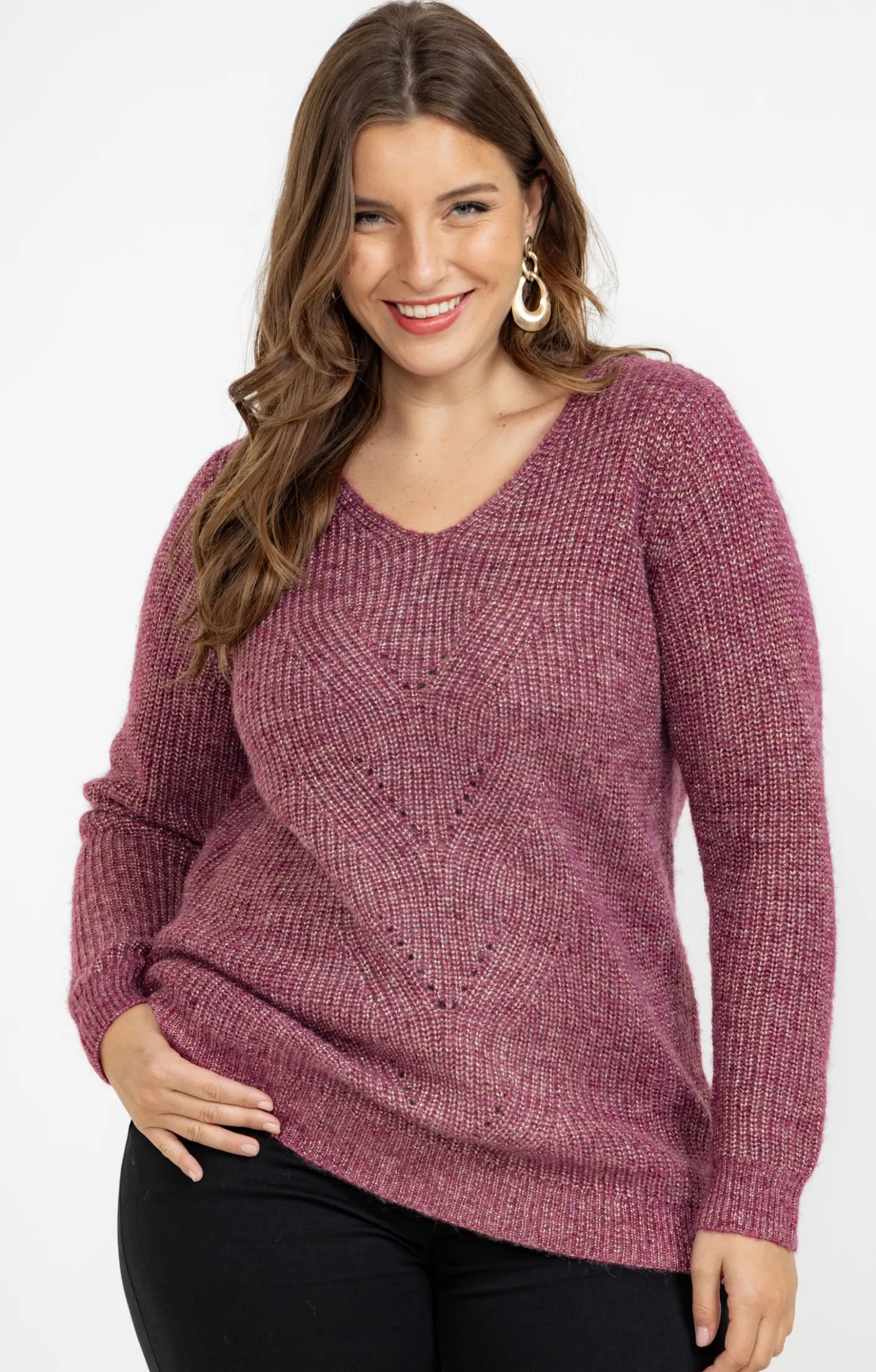 Toscane Boutique Pull col V| Pulls & Cardigans