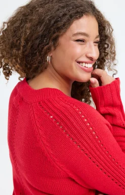 Toscane Boutique Pull col V avec poches| Pulls & Cardigans