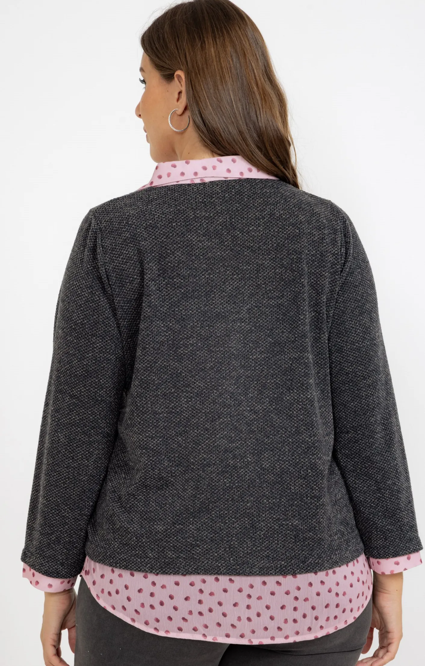 Toscane Boutique Pull 2-en-1 avec collier| Pulls & Cardigans